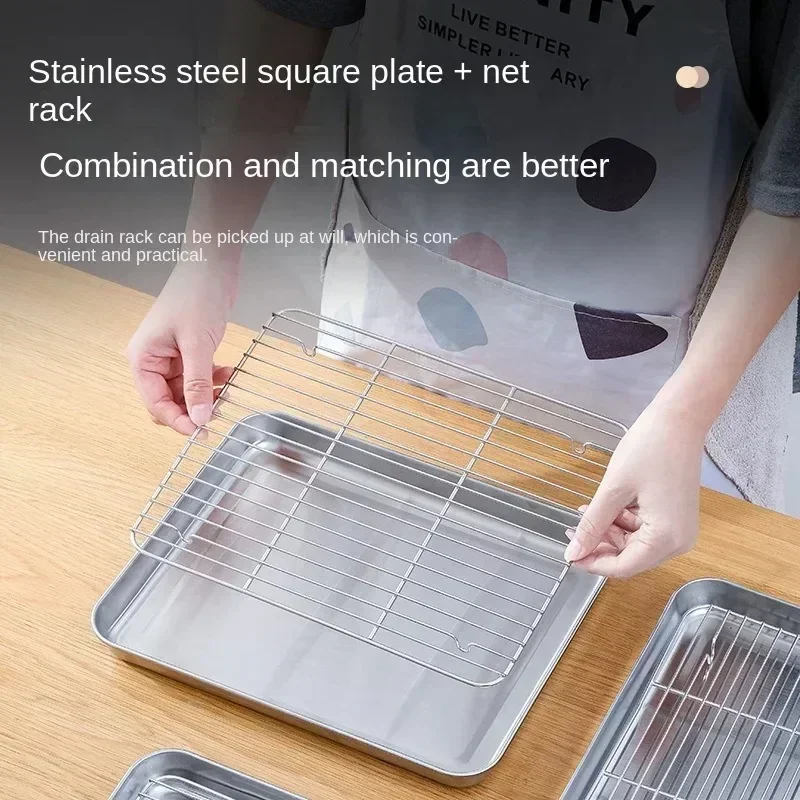 Edelstahl Backform Tablett mit – Kitchen Baking Rack Bewertung und Preis