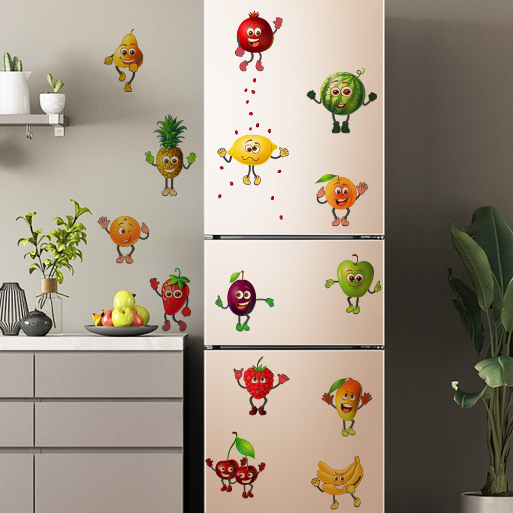 Cartoon Verschiedene Früchte W – Kitchen Uncle Bewertung und Preis