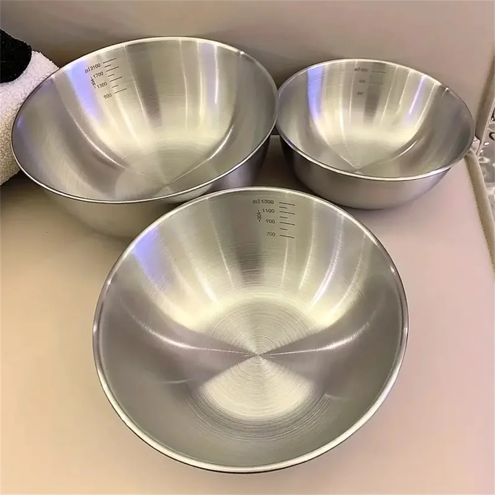 1-3 Edelstahl-Schüssel-Set mit – Baking Kitchen Set Bewertung und Preis
