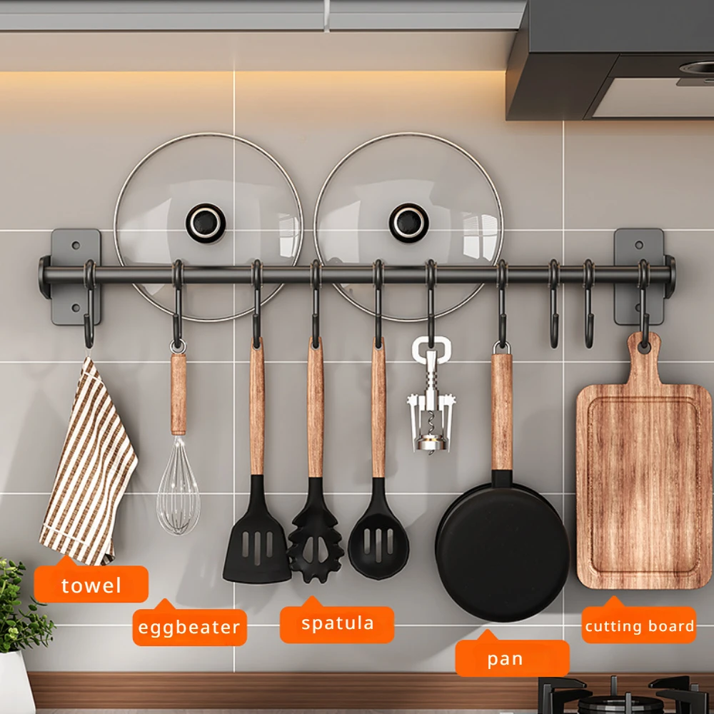 Kein Schlag Küche Haken Rack E – Kitchen Uncle Bewertung und Preis