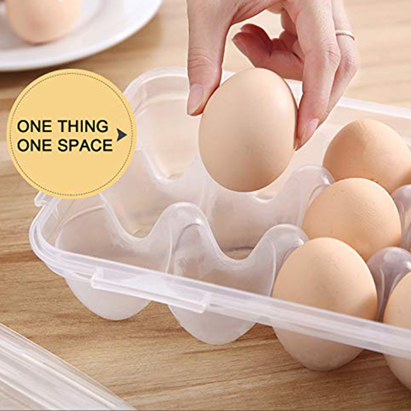1/2pc 10Grids Ei Lagerung Box  – Kitchen Uncle Bewertung und Preis