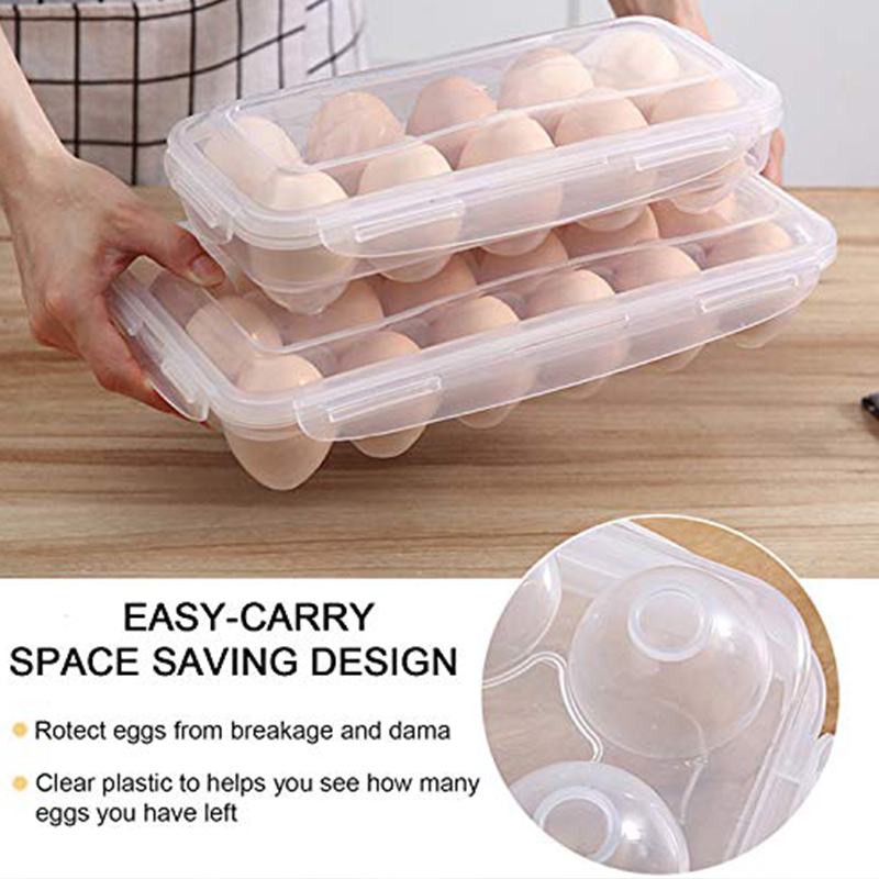 1/2pc 10Grids Ei Lagerung Box  – Kitchen Uncle Bewertung und Preis