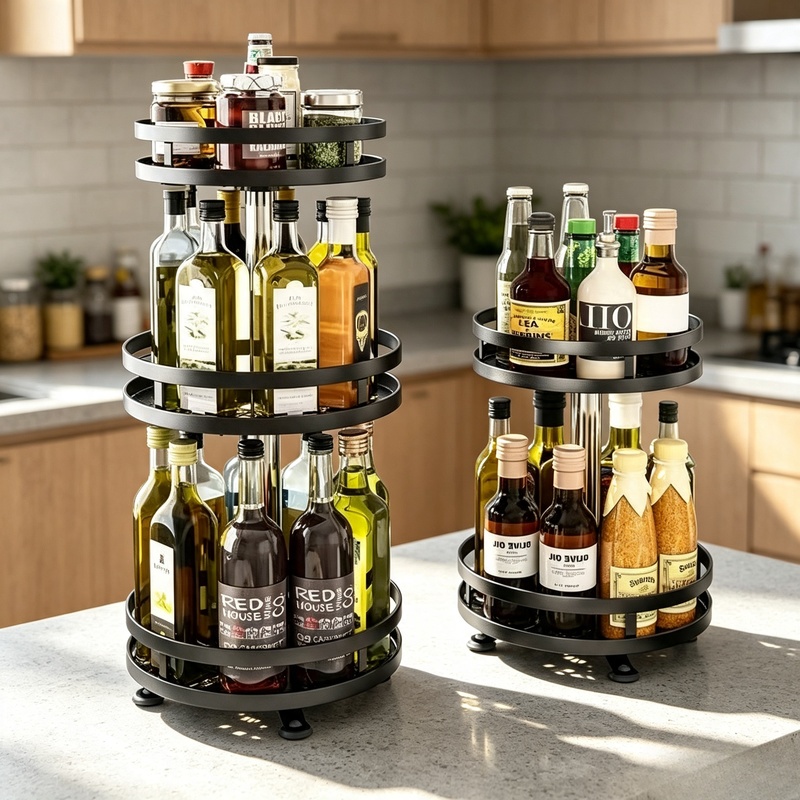 360 °   Drehbarer Gewürzstände – Kitchen Uncle Bewertung und Preis