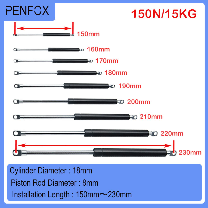 1 Stück 150-230mm 15kg/150N Au – Kitchen Uncle Bewertung und Preis